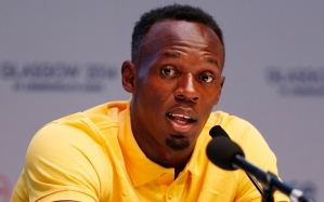 Glasgow 2014 XX Commonwealth Games...Commonwealth Games - Glasgow 2014 XX Commonwealth Games - Glasgow, Scotland - 26/7/14  Jamaica's Usain Bolt during a press conference  Mandatory Credit: Action Images / Paul Harding  Livepic  EDITORIAL USE ONLY.